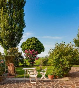 Une terrasse à plain-pied
