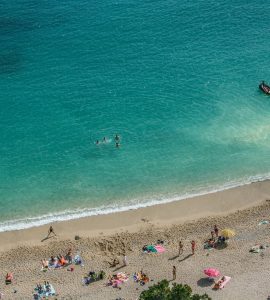 Une plage en France