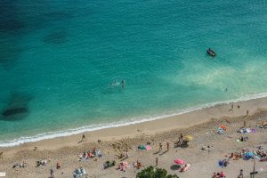 Une plage en France