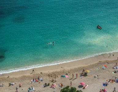 Une plage en France