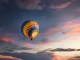 Une montgolfière qui s'échappe