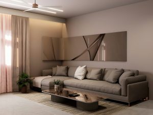 Un salon chic