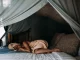 Une femme en train de dormir