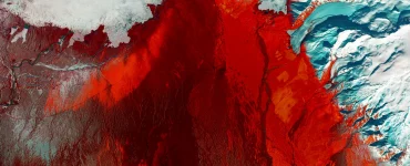 Du magma qui coule dans la glace