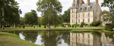 Un manoir au milieu de la nature